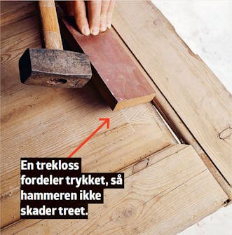 Slik retter du opp en skjev dør Slik retter du opp en skjev dør